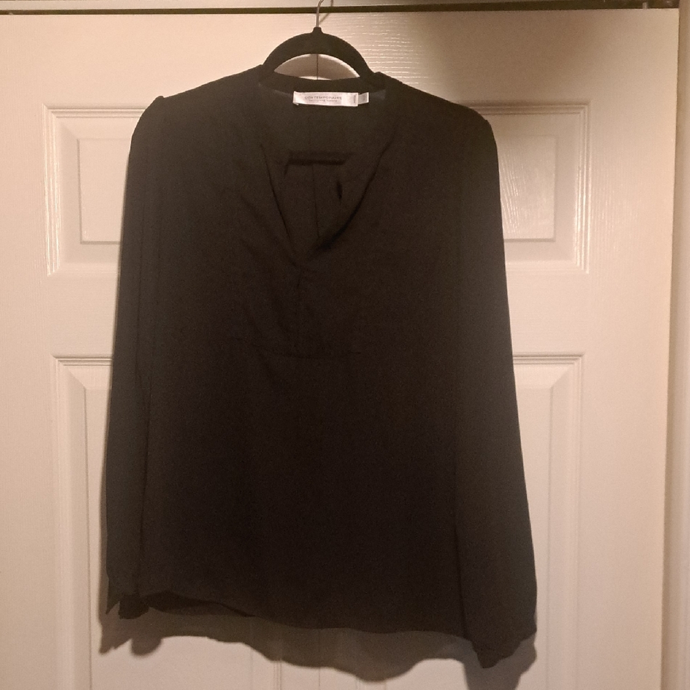 Elegant Sleek Black Women's Top/ blouse